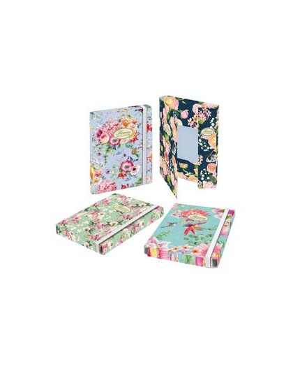 Cartella progetti con elastico 26x34cm dorso 3cm Pigna Nature Flowers