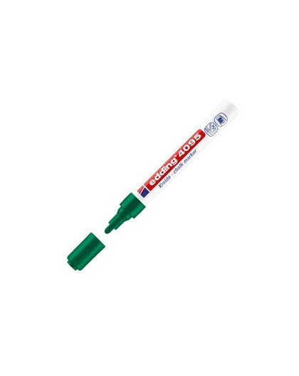 Marcatore EDDING 4095 punta conica gesso liquido verde