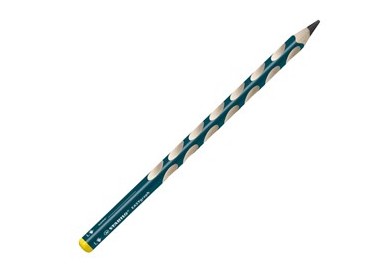 Astuccio 6 matite grafite EasyGraph HB per mancini Stabilo