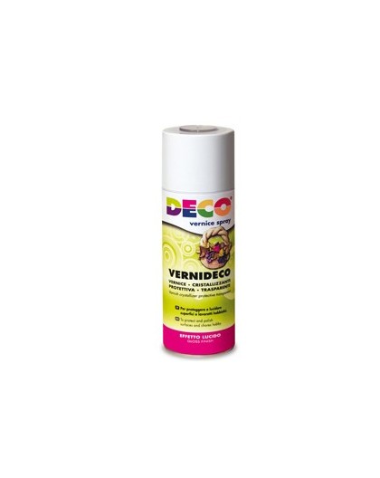 VERNICE SPRAY CRISTALLIZZANTE LACCATA UNIVERSALE 400ML 622 DECO