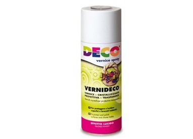 VERNICE SPRAY CRISTALLIZZANTE LACCATA UNIVERSALE 400ML 622 DECO