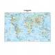 CARTA GEOGRAFICA SCOLASTICA PLASTIFICATA MONDO 297X420MM BELLETTI