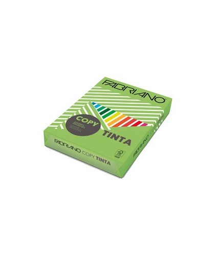 CARTA COPY TINTA A4 80GR 500FG COL.FORTI VERDE PISELLO
