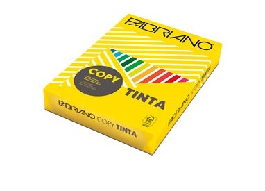 CARTA COPY TINTA A4 80GR 500FG COL.FORTI GIALLO