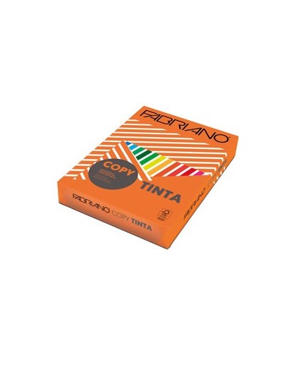 CARTA COPY TINTA A4 80GR 500FG COL.FORTI ARANCIO