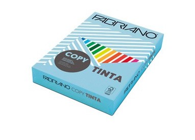 CARTA COPY TINTA A4 80GR 500FG COL.FORTI CIELO
