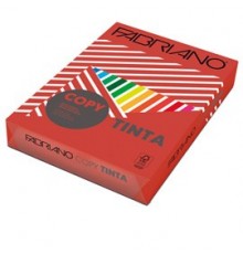 CARTA COPY TINTA A3 80GR 250FG COL.FORTI ROSSO