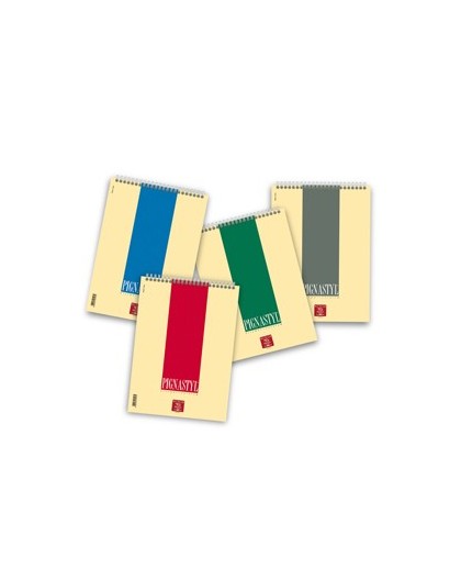 BLOCCO PIGNASTYL SPIRALE A4 210X297MM 1R 60FG 80GR PIGNA