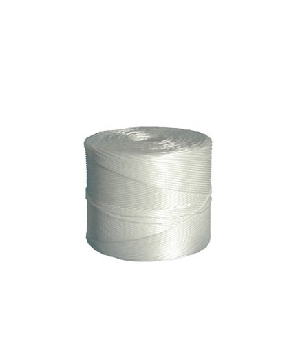 BOBINA DI SPAGO BIANCO IN FIBRA PPL 1/500 1000MT 2KG