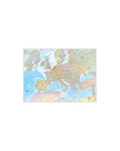 CARTA GEOGRAFICA MURALE EUROPA 132X99CM BELLETTI