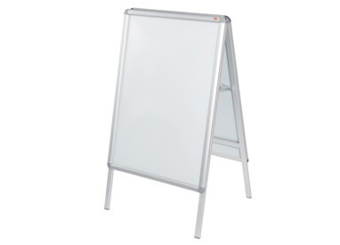 CAVALLETTO BIFACCIALE CON CORNICI A SCATTO 841X594MM (A1) NOBO