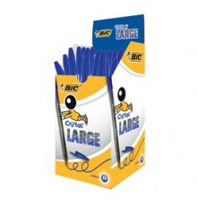 Scatola 50 penna sfera CRISTAL® large 1,6mm blu BIC®