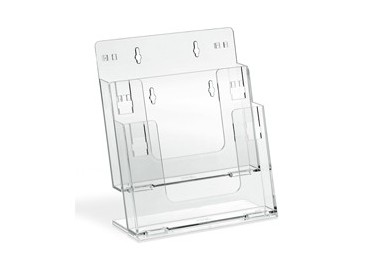 PORTADEPLIANT COMPONIBILI 2 TASCHE A4 DA BANCO E PARETE ART.5027