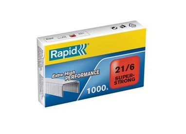 Scatola 1000 punti SUPER STRONG RAPID 21/6 (6/6)