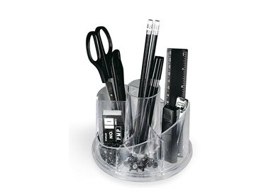 SET PORTATUTTO IN PLEXIGLASS GIREVOLE C/ACCESSORI ART.5475