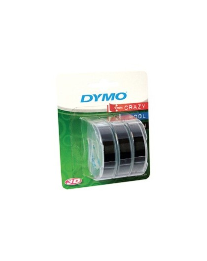 BLISTER 3 NASTRI A RILIEVO 9MMX3M ASSORT.(NE-RO-BL) DYMO