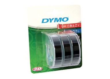 BLISTER 3 NASTRI A RILIEVO 9MMX3M ASSORT.(NE-RO-BL) DYMO