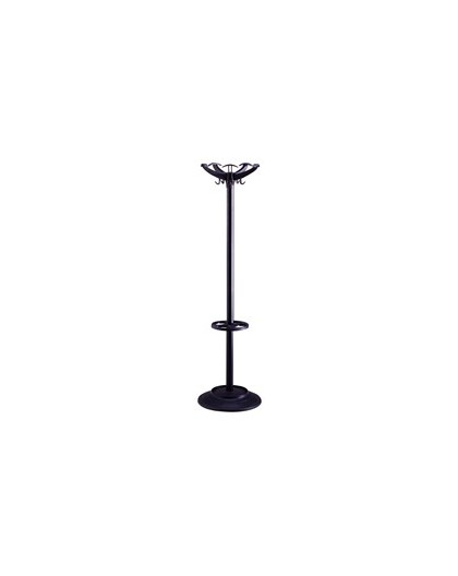 APPENDIABITI 168CM A 5 POSTI C/PORTAOMBRELLI NERO