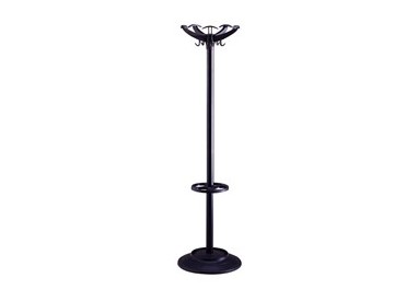 APPENDIABITI 168CM A 5 POSTI C/PORTAOMBRELLI NERO