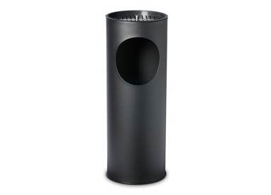 GETTACARTE/POSACENERE H 66,5CM NERO