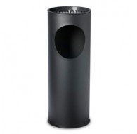 GETTACARTE/POSACENERE H 66,5CM NERO
