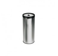Posacenere con sabbia in acciaio Inox h. 72cm