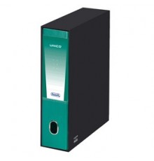 Registratore Unico c/custodia verde metal dorso 8cm f.to protocollo Favorit