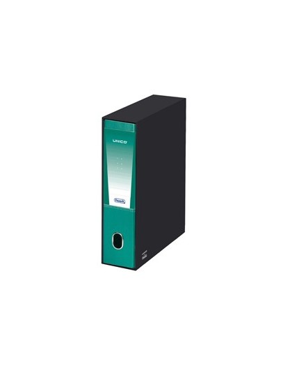 Registratore Unico c/custodia verde metal dorso 8cm f.to protocollo Favorit
