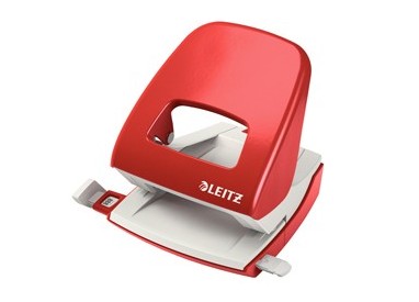 Perforatore 2 fori 5008 rosso max 30fg LEITZ