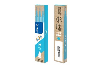 SET 3 REFILL SFERA FRIXIONball 0.7mm AZZURRO PILOT