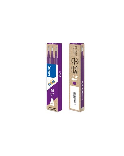 SET 3 REFILL SFERA FRIXIONball 0.7mm VIOLA PILOT