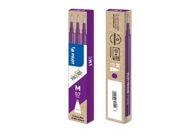 SET 3 REFILL SFERA FRIXIONball 0.7mm VIOLA PILOT