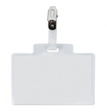 100 portanome Pass 3M 9,5x6cm c/clip in metallo s/cartoncino Sei Rota