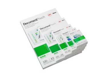 Scatola 100 pouches 2x125mic 59x83mm Ibm GBC