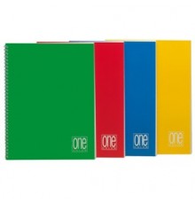 QUADERNO A5 SPIRALATO 4mm s/fori 80gr 60fg ONE COLOR BLASETTI