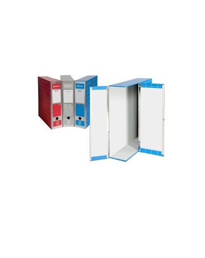 SCATOLA ARCHIVIO BOX1 ROSSO 37,5X29,5X9CM