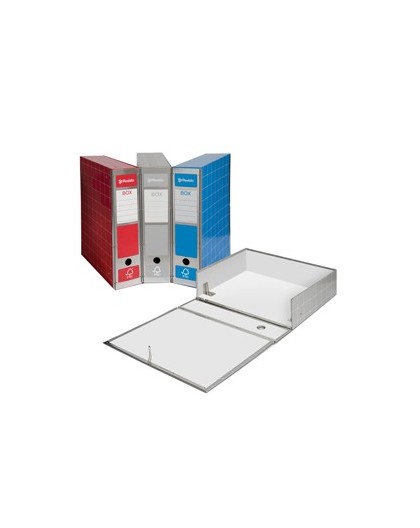 SCATOLA ARCHIVIO BOX4 BLU 37,5X29,5X9CM