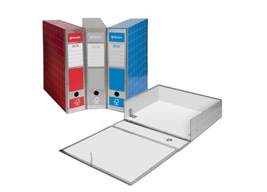SCATOLA ARCHIVIO BOX4 BLU 37,5X29,5X9CM