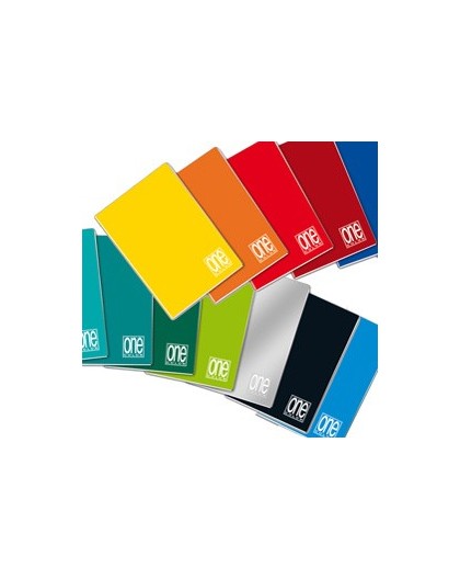 QUADERNO A5 riga di 1a 20fg+1 80gr ONE COLOR BLASETTI