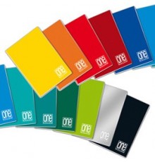 QUADERNO A5 riga di 3a 20fg+1 80gr ONE COLOR BLASETTI