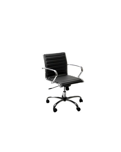 POLTRONA DIREZIONALE Pollux New PND NERO in pelle