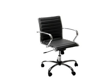 POLTRONA DIREZIONALE Pollux New PND NERO in pelle