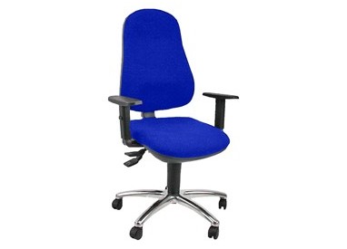SEDIA OPERATIVA Ariel BLU C/BRACC. FISSI