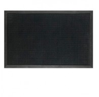 TAPPETO IN GOMMA ROLLER NERO 46X70CM VELCOC