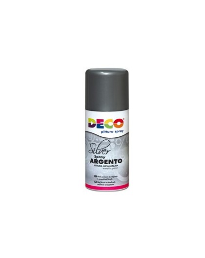 Vernice spray argento 150ml 615/2 DECO