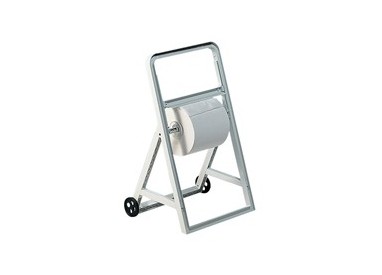 DISPENSER CAVALLETTO C/RUOTE PER BOBINE DI CARTA MAR PLAST