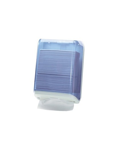 DISPENSER ASCIUGAMANI PIEGATI TRASPARENTE/BIANCO MAR PLAST