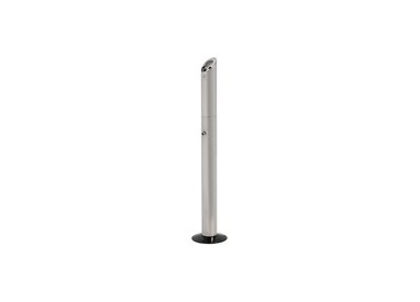 PORTACENERE INOX CON BASE H 92CM