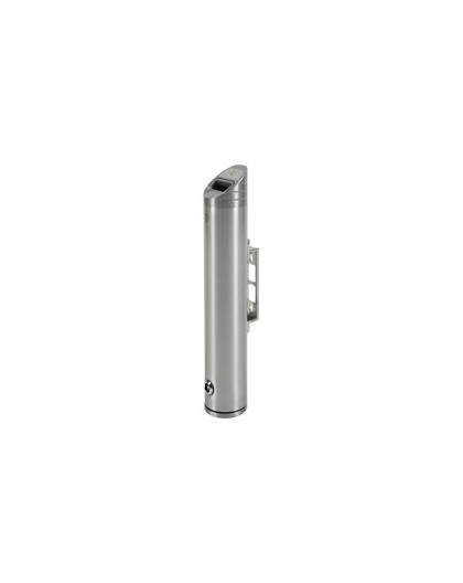 PORTACENERE INOX DA MURO H 48CM