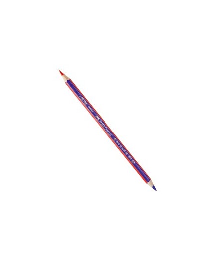 MATITA BICOLORE SOTTILE ROSSO-BLU Janus 2160 FABER CASTELL